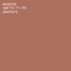#AD6F5E - Santa Fe Color Image